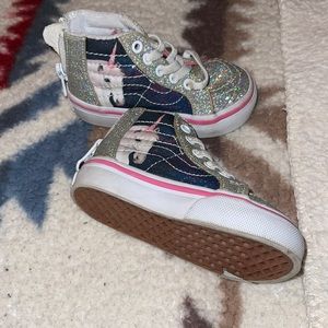 Toddler unicorn Vans